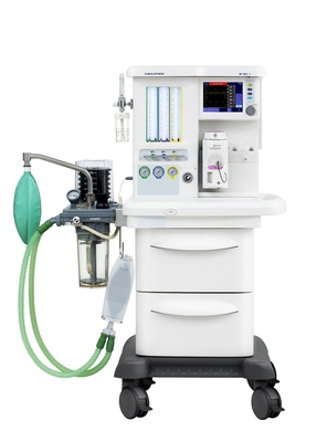 le poste de travail d'anesthésie d'écran tactile, bouton de contrôle, AGS, ORQUE, débitmètre de tubes ; application d'anesthésie