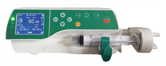 la seringue 10ml/h médicale pompe le contrôle facile de l'écran tactile 1.5Kg