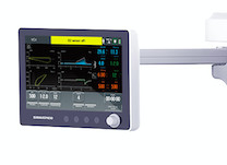 Digital montrant la machine d'anesthésie 3 heures de batterie de secours