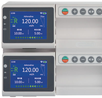 La seringue médicale de Purple Horn pompe la gestion commode pour l'hôpital